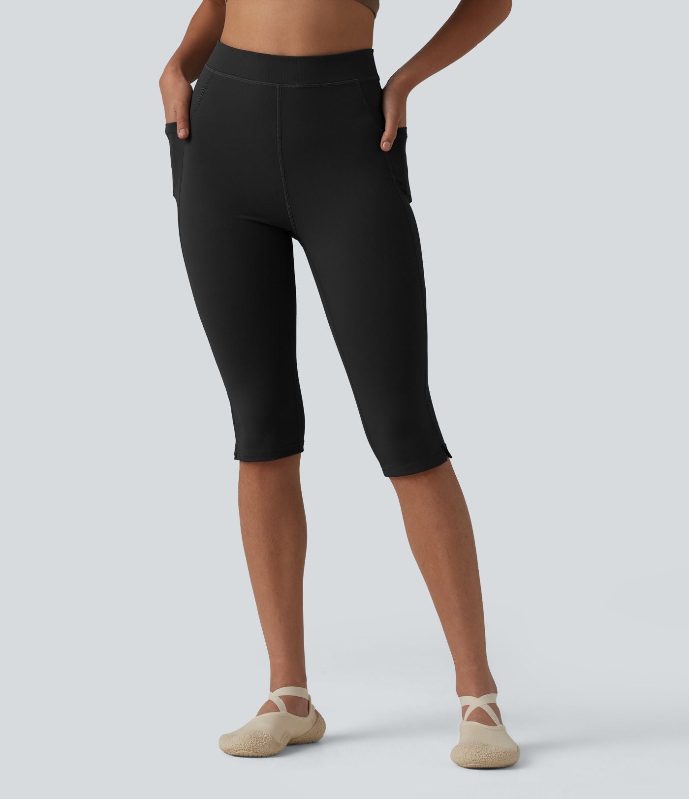 Halara UltraSculpt™ Legging corsaire de yoga taille haute avec poches
