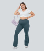 Legging yoga évasé grande taille taille haute DayStretch avec poches