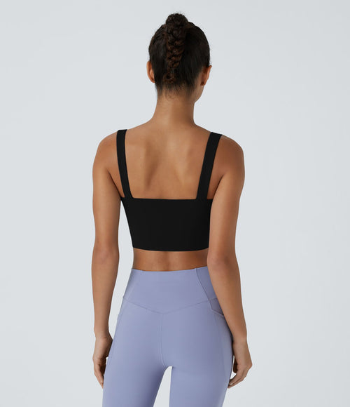 Brassière yoga SoftlyZero™ Airy maintien léger découpes effet frais InstantCool, bonnets A-D, protection solaire UPF50+