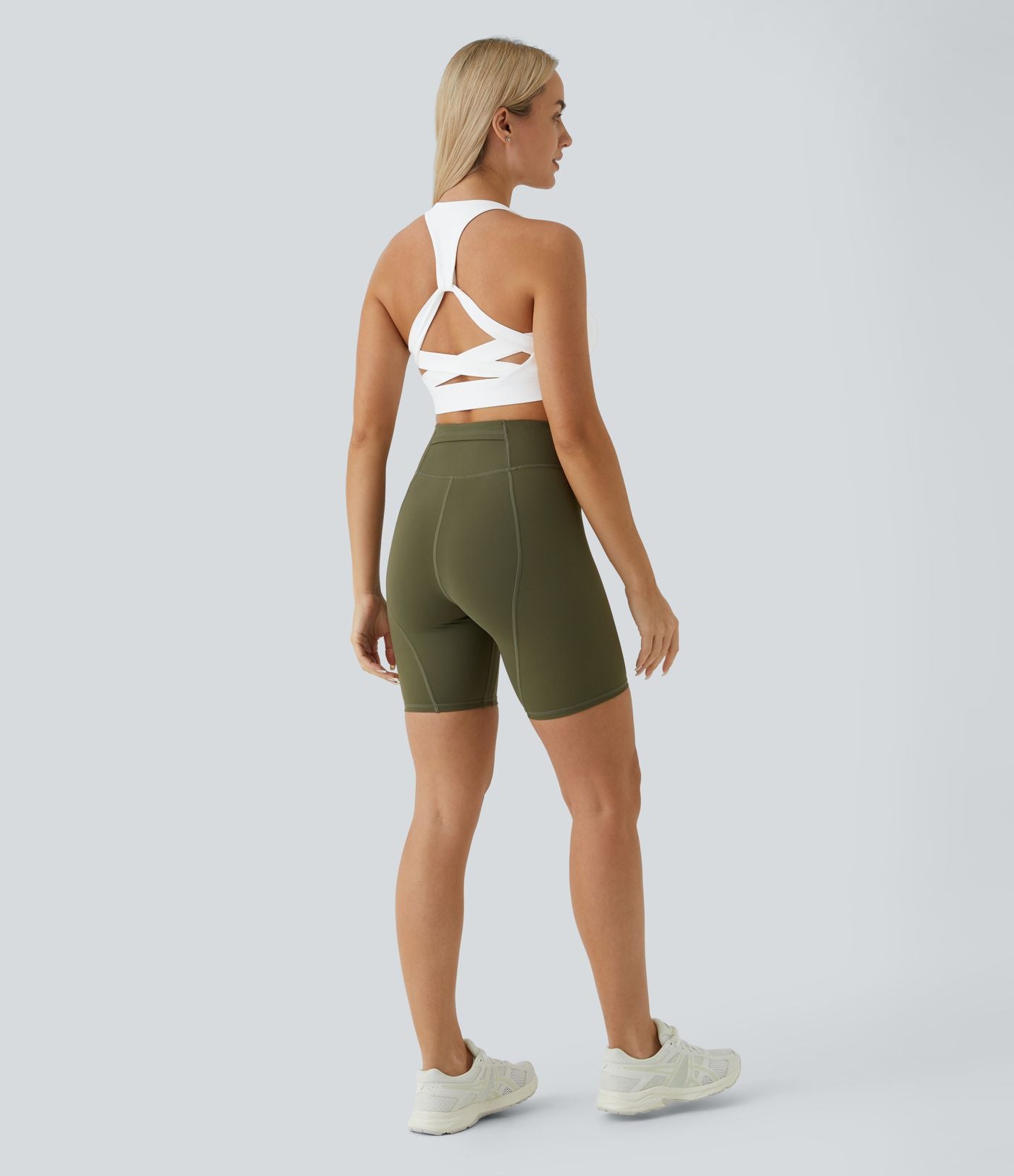 Brassière yoga dos nageur maintien léger A-C