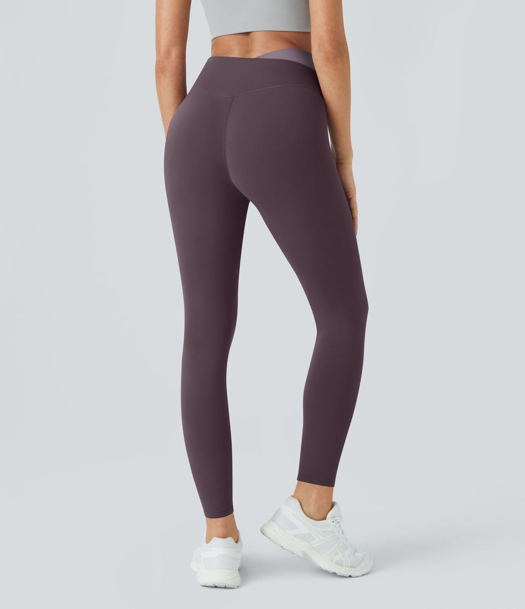 Softlyzero™ Legging Color Block Croisés - UPF50+
