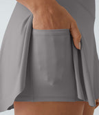 Jupe de tennis SoftlyZero™ Airy 2-en-1 avec poches latérales croisées effet frais InstantCool, Lucid, longueur allongée