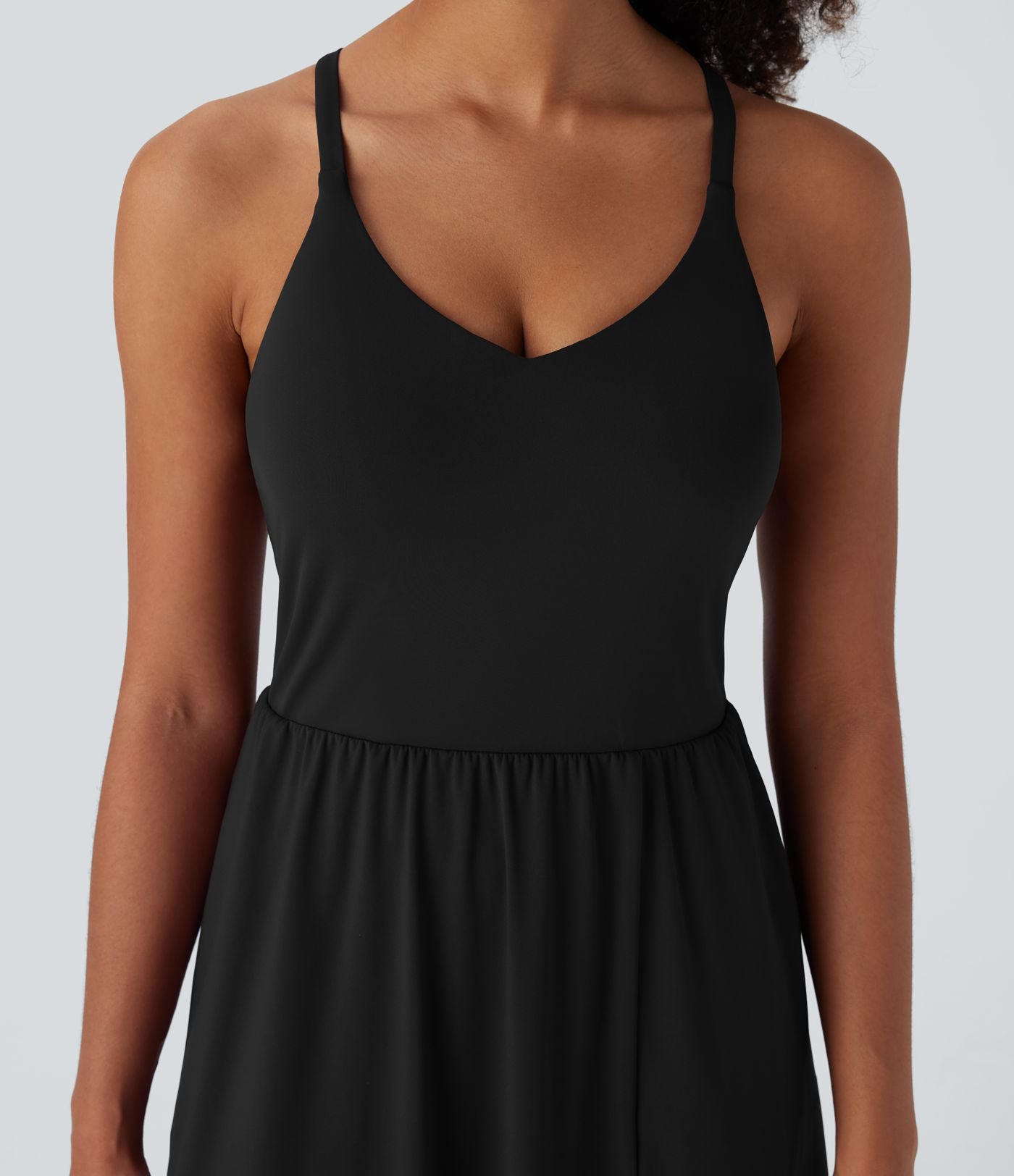 Robe caraco décontractée SoftlyZero™ Airy dos nageur effet frais InstantCool avec poches, bonnets E-G