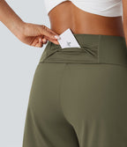 Bermuda SoftlyZero™ Airy de yoga taille haute avec poches multiples et effet frais InstantCool
