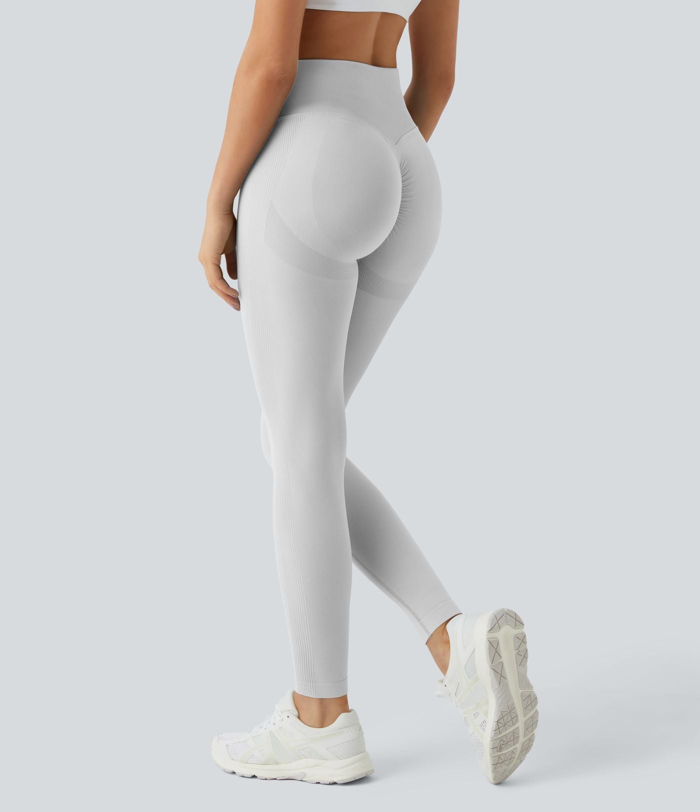 Legging push-up taille haute froncé sans couture OneForm Seamless Flow