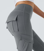 Legging yoga ajusté cargo taille haute DayStretch avec poches