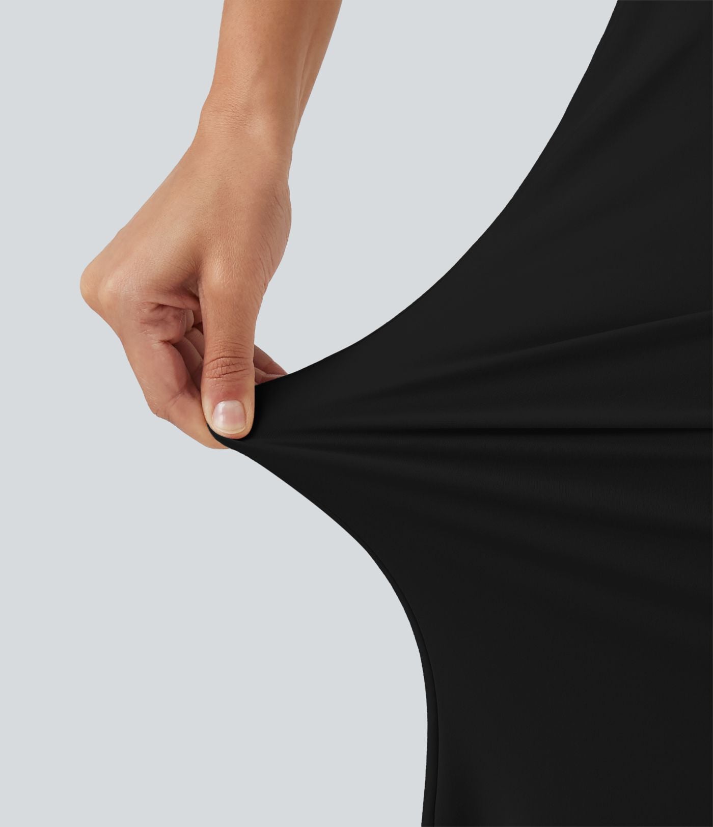 Robe maxi sirène SoftlyZero™ Plush bustier avec maintien intégré, coussinets amovibles et mesh contrasté