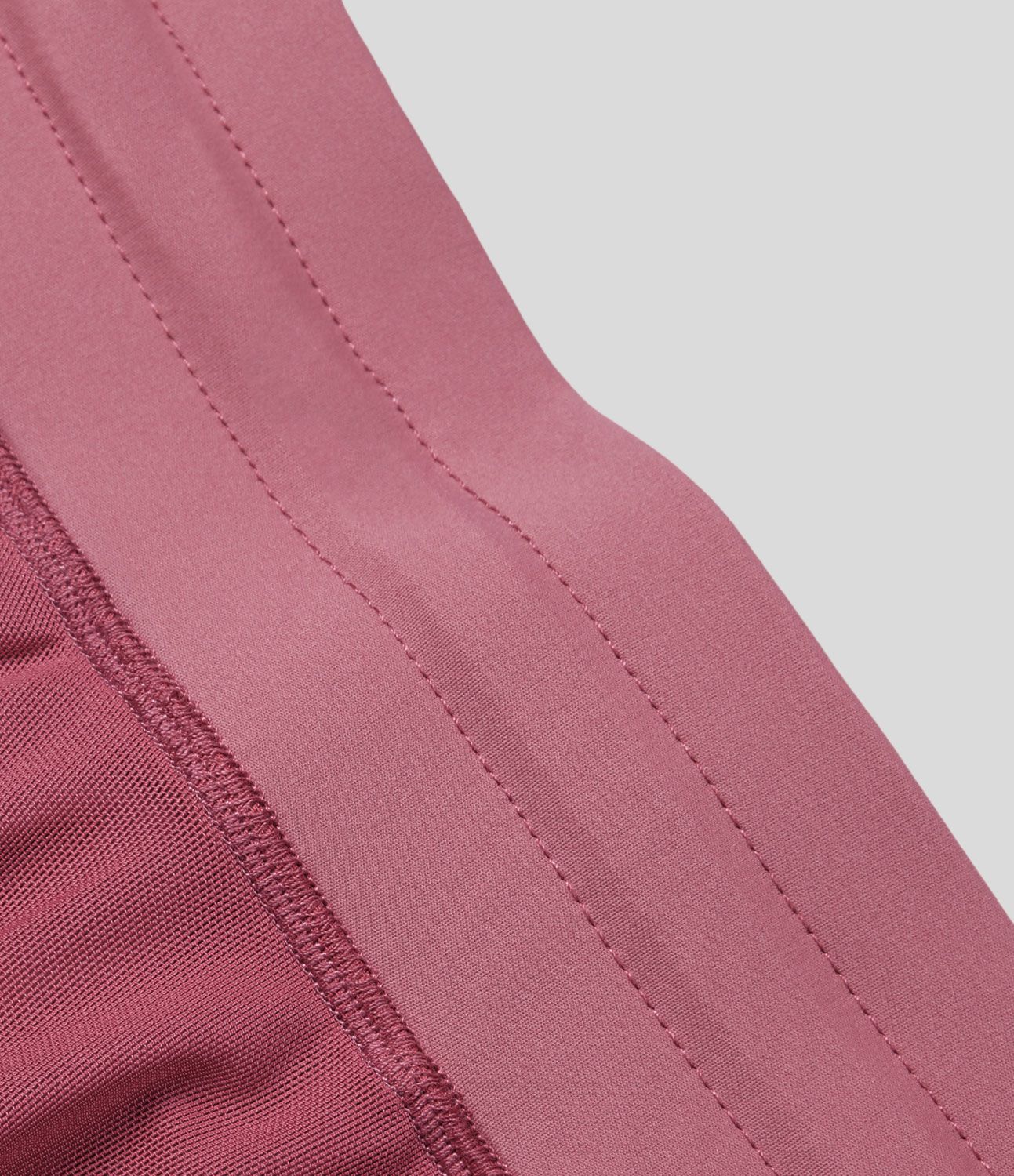 Jupe Casual Évasée Fluide 2 en 1 en Maille Contrastée Taille Haute Cordon de Serrage Poche Latérale
