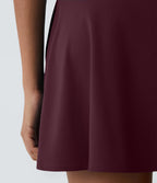 Robe de Danse Sport Mini à Volants Torsadés Dos Nu - Longueur Plus