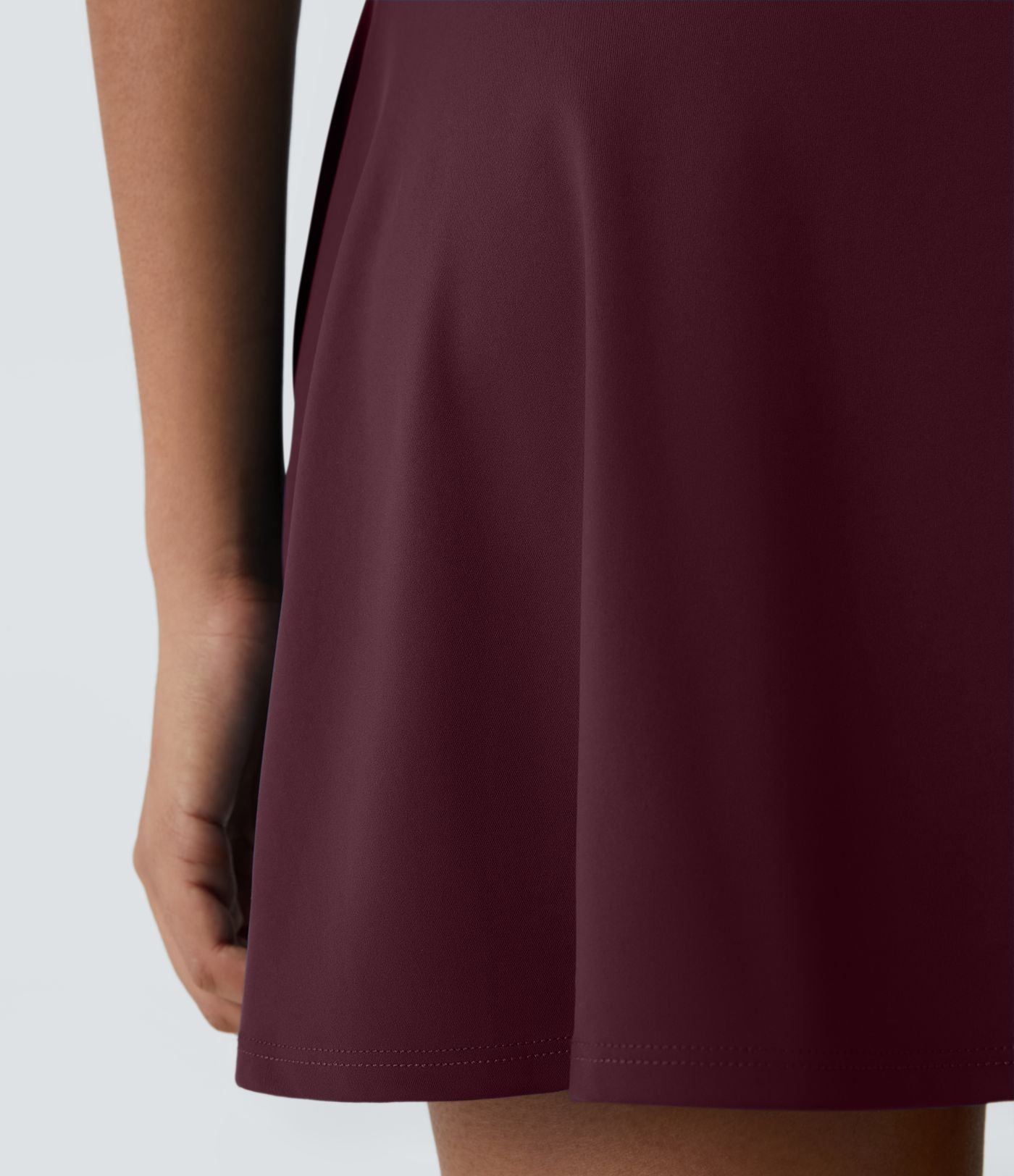 Robe de Danse Sport Mini à Volants Torsadés Dos Nu - Longueur Plus