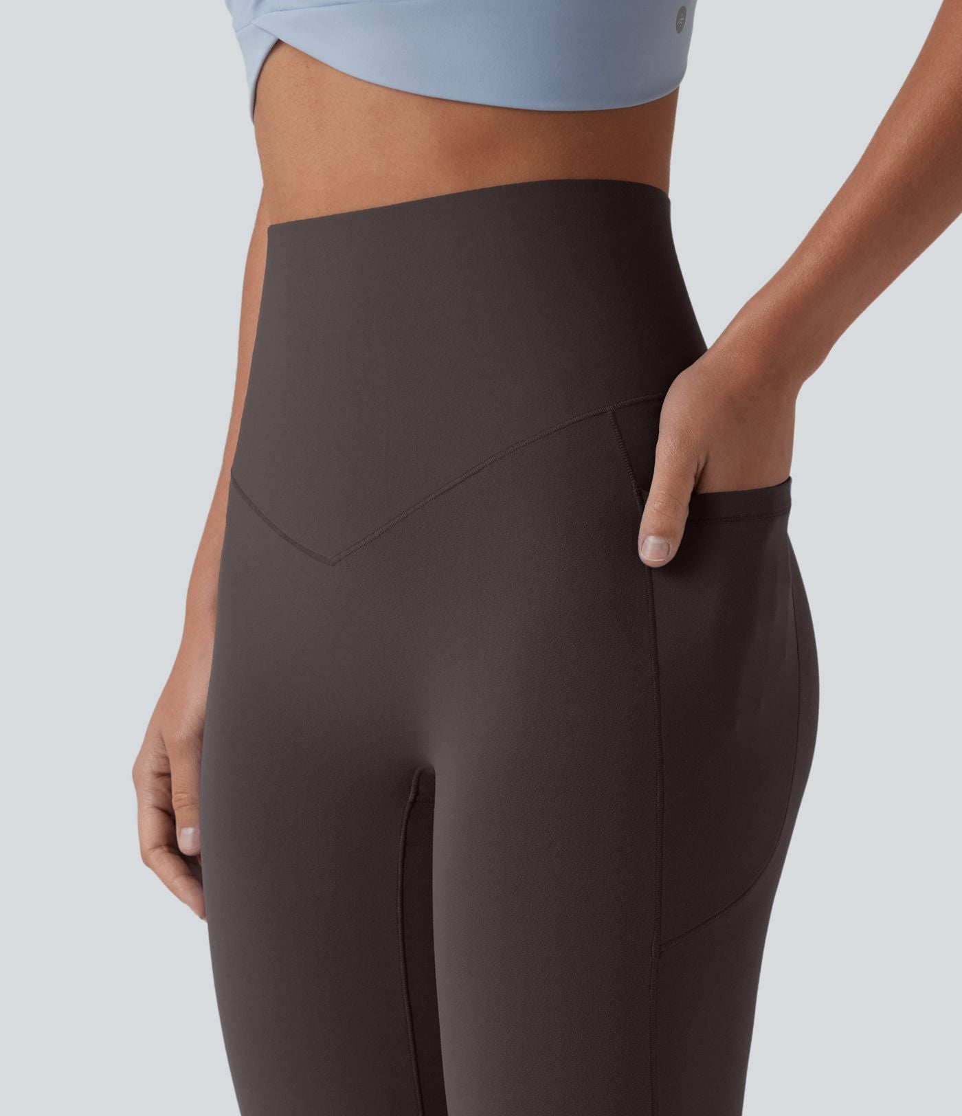 Jogging ballon danse SoftlyZero™ taille haute gainant avec poches