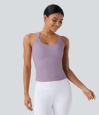 Débardeur yoga SoftlyZero™ Plush à découpes A-D