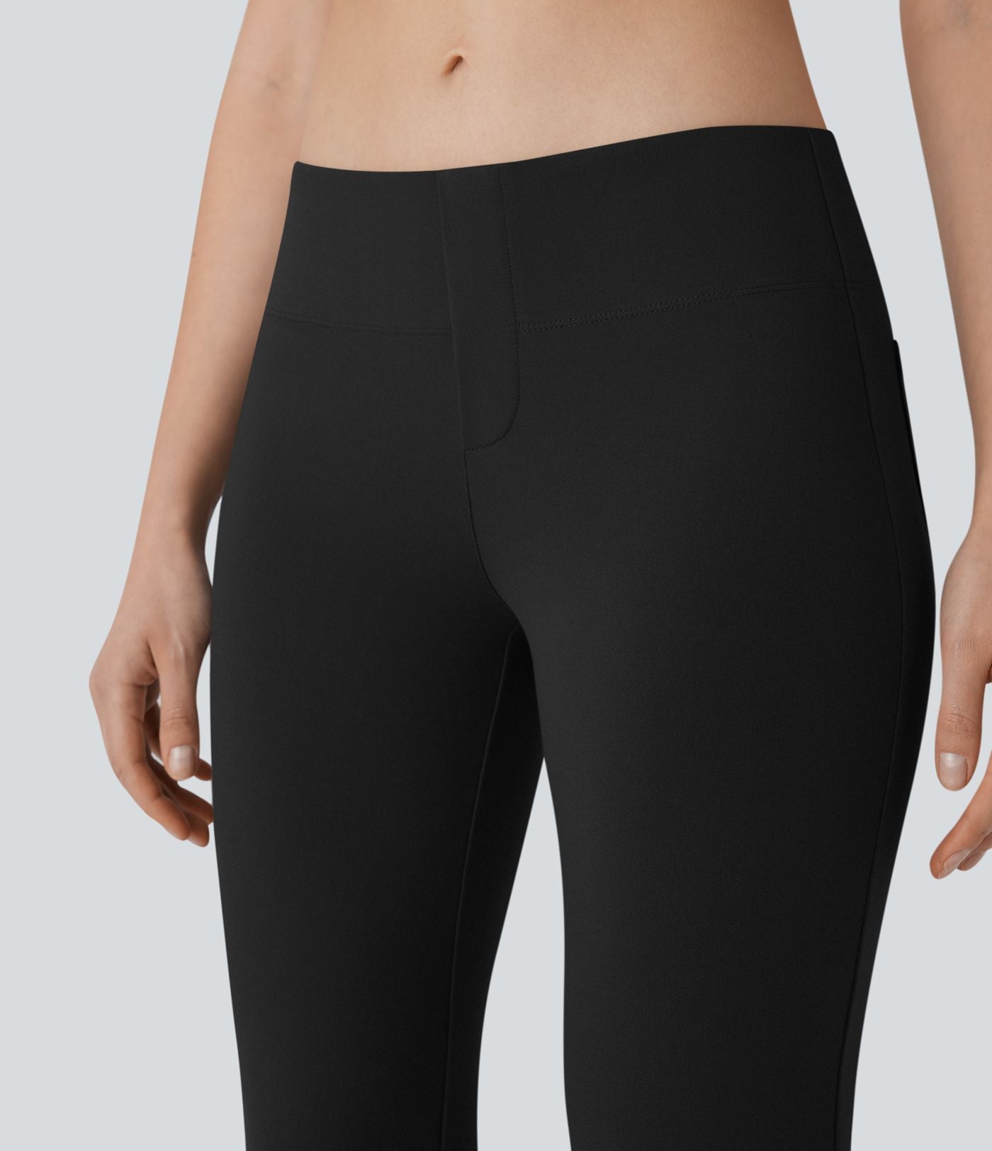 Pantalon taille basse avec poches