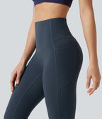 Legging de yoga bootcut Halara UltraSculpt™ taille haute gainant avec poches