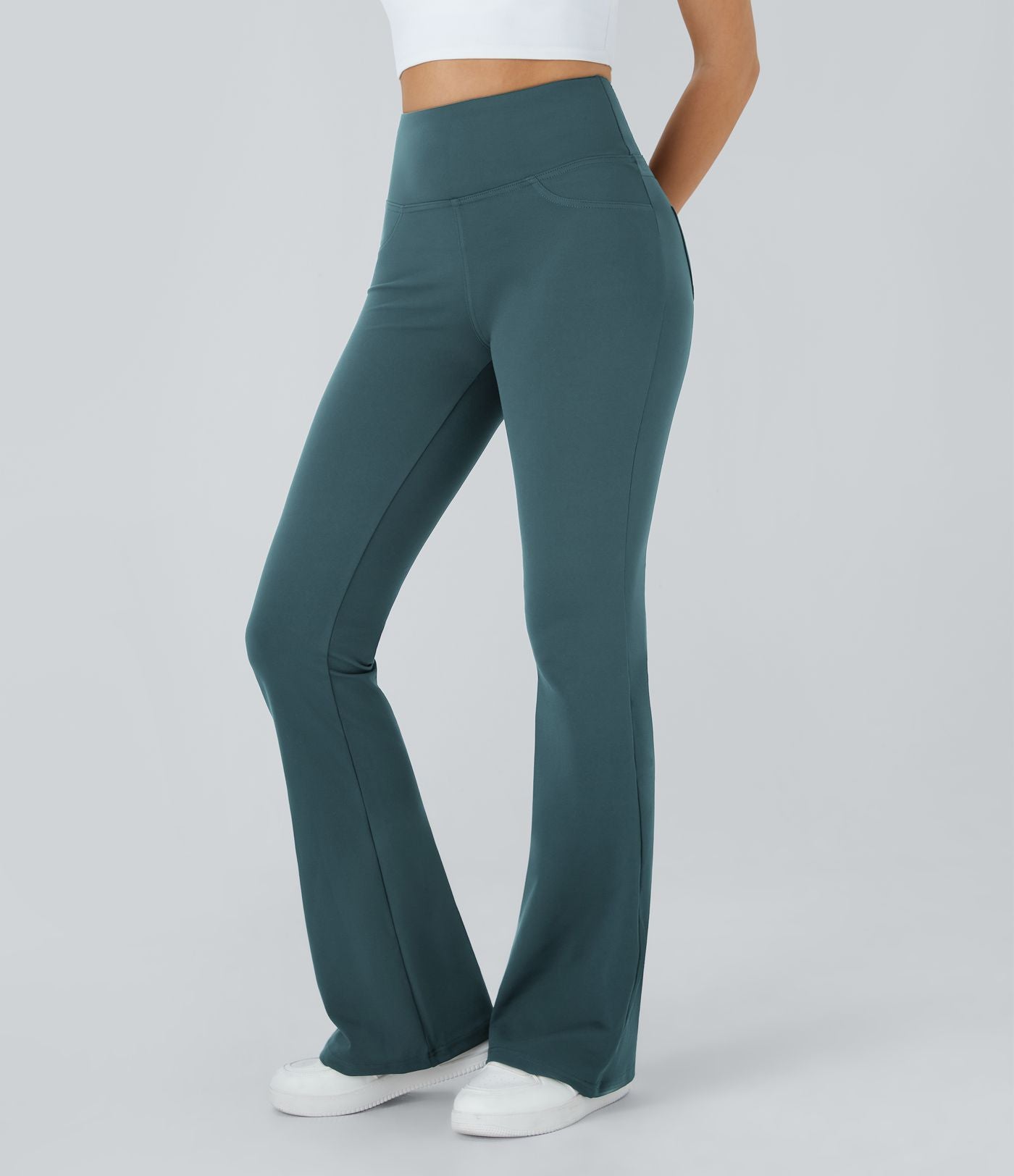 Legging yoga évasé taille haute DayStretch avec poches