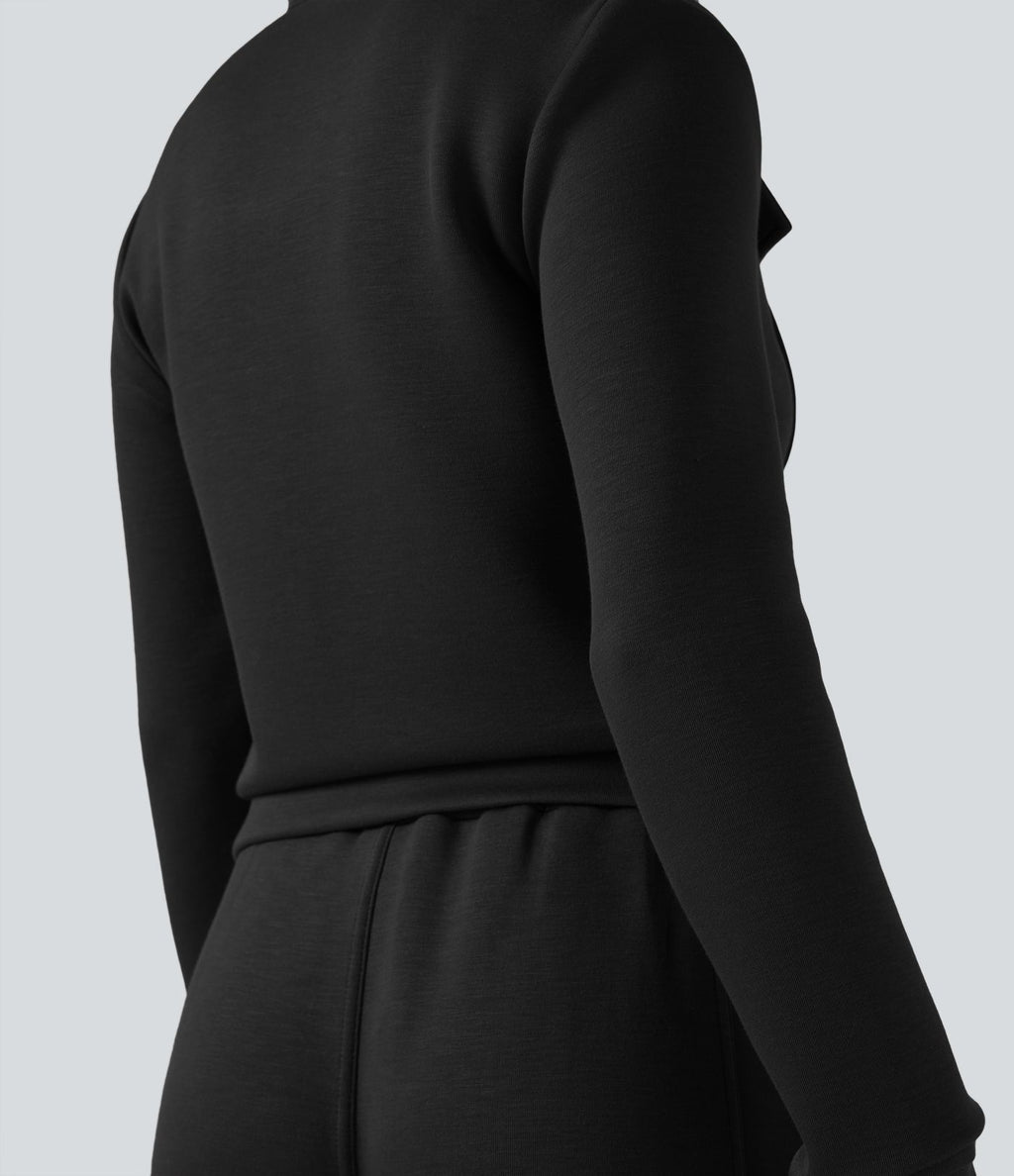 Veste de sport SpacerTek™ col montant, manches longues