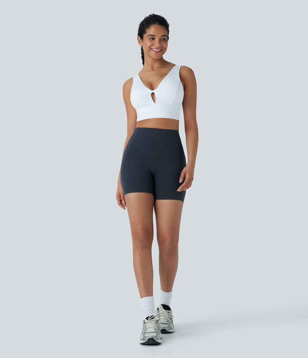 Legging d'entraînement gainant taille haute avec poches Halara UltraSculpt™