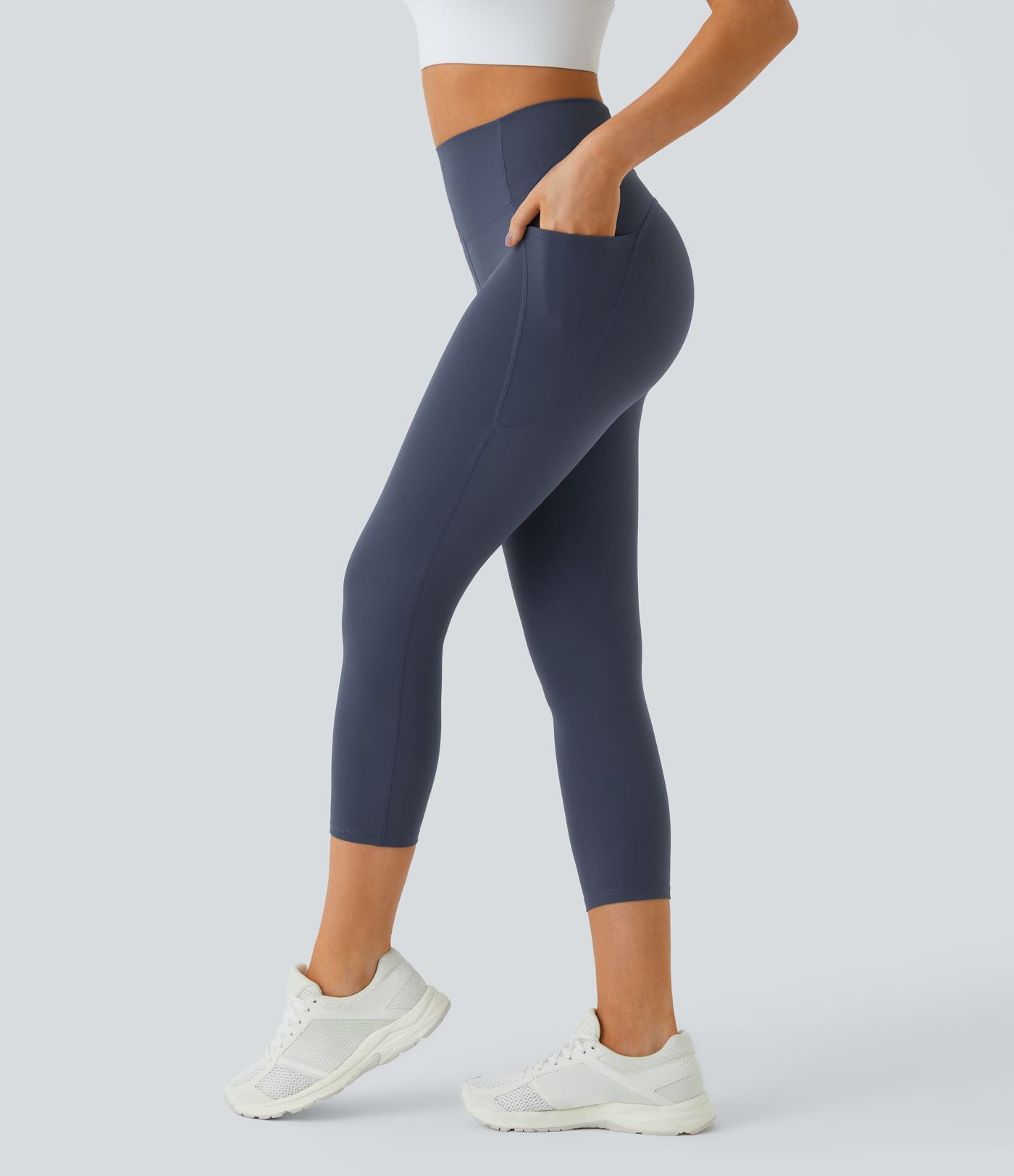 Legging de yoga gainant taille haute avec poches Halara UltraSculpt™