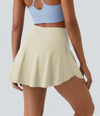 Jupe de tennis mini 2-en-1 quotidienne SoftlyZero™ Airy avec croisement, poche latérale et effet frais InstantCool, Lucid, protection solaire UPF50+