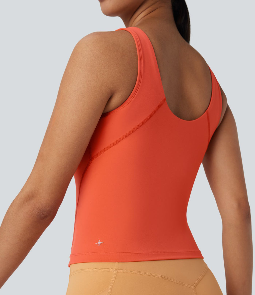 Débardeur course SoftlyZero™ Plush col V rembourré E-G