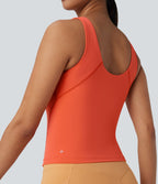 Débardeur course SoftlyZero™ Plush col V rembourré E-G