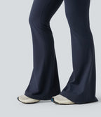 Halara UltraSculpt™ Legging yoga évasé gainant push-up taille haute à fronces avec poches