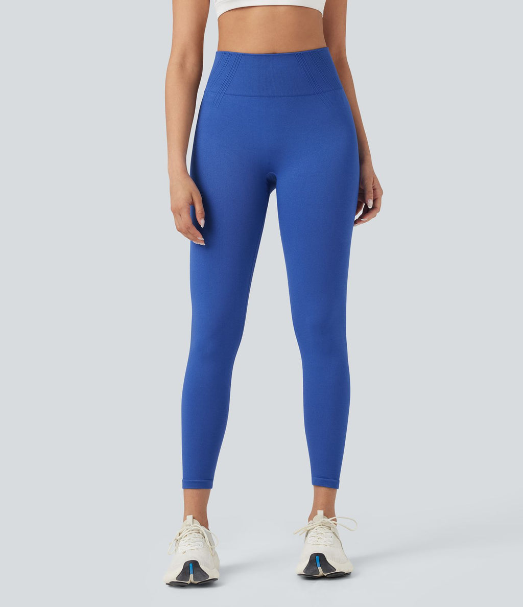 Legging yoga 7/8 taille haute sans couture OneForm Seamless Flow