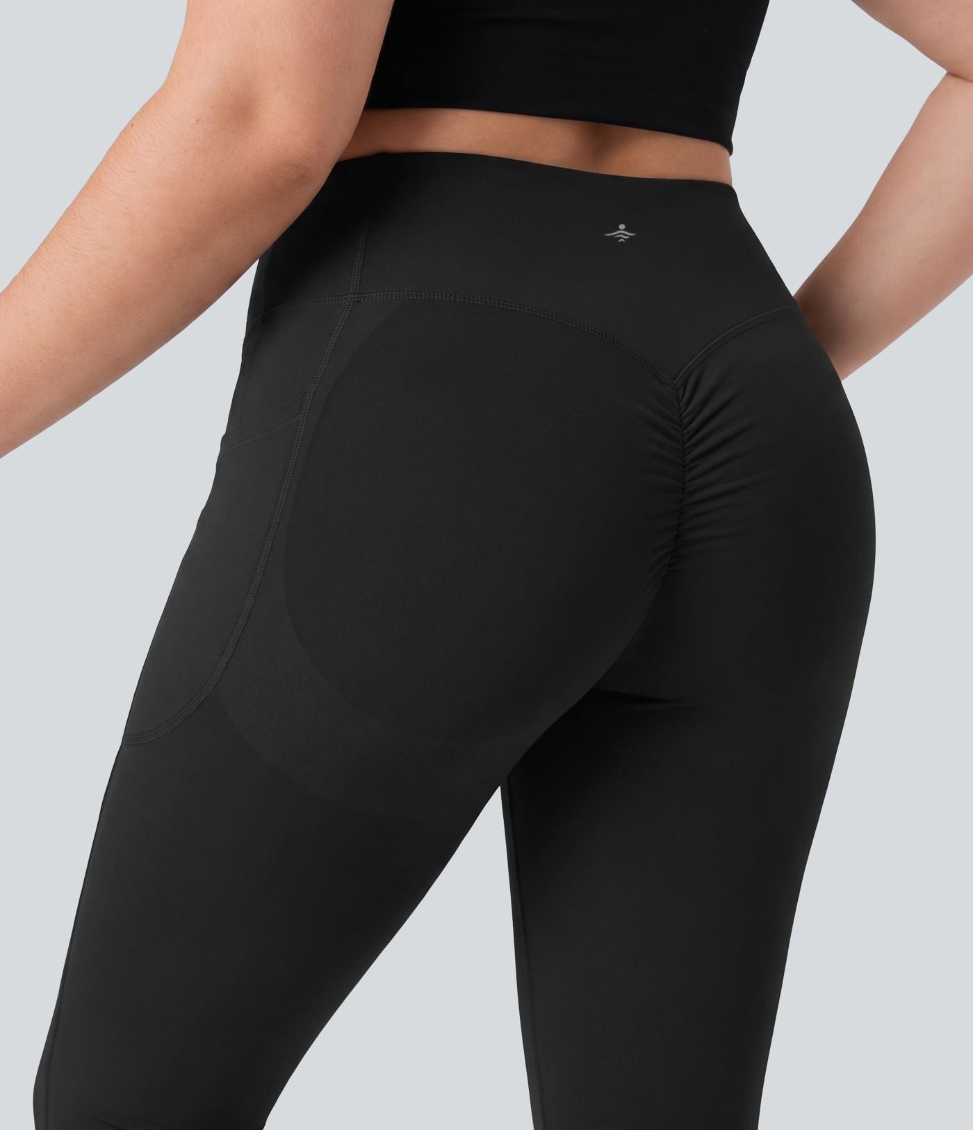 Short cycliste d’entraînement 23cm grande taille Halara UltraSculpt™ taille haute gainant effet liftant fessiers avec poches