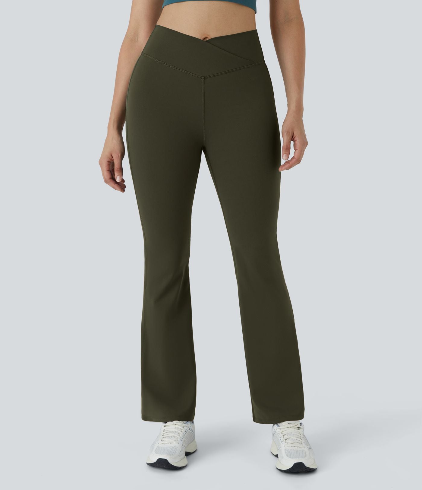 Legging yoga évasé croisé taille haute DayStretch