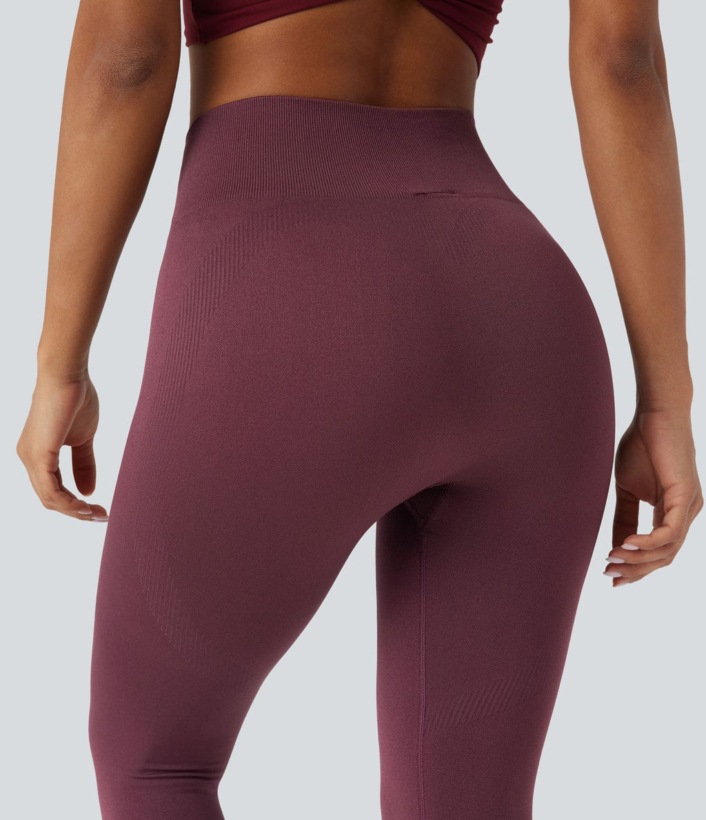 Legging yoga 7/8 taille haute sans couture OneForm Seamless Flow