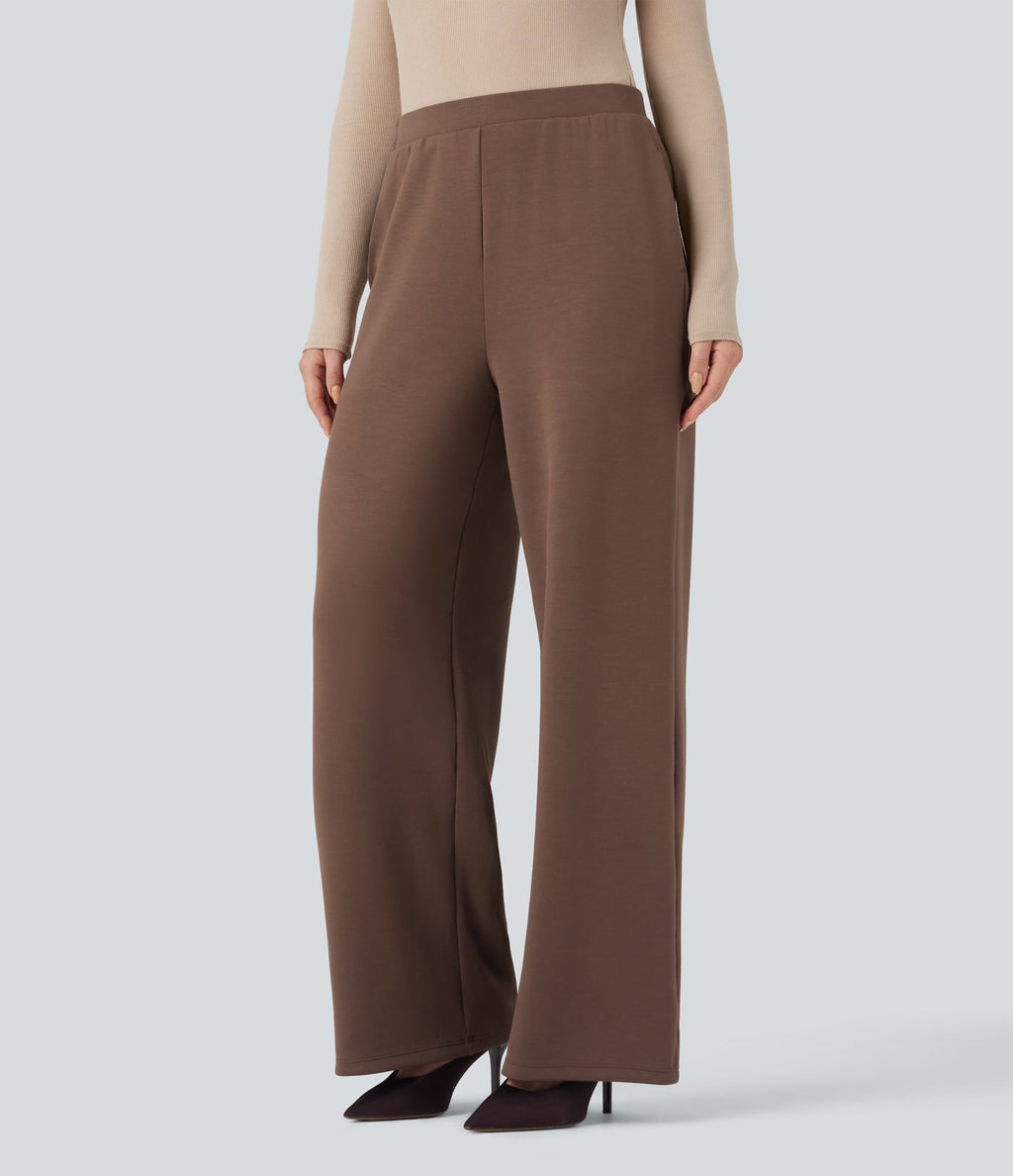 Pantalon de travail SpacerTek™ taille haute, jambe large, avec poches