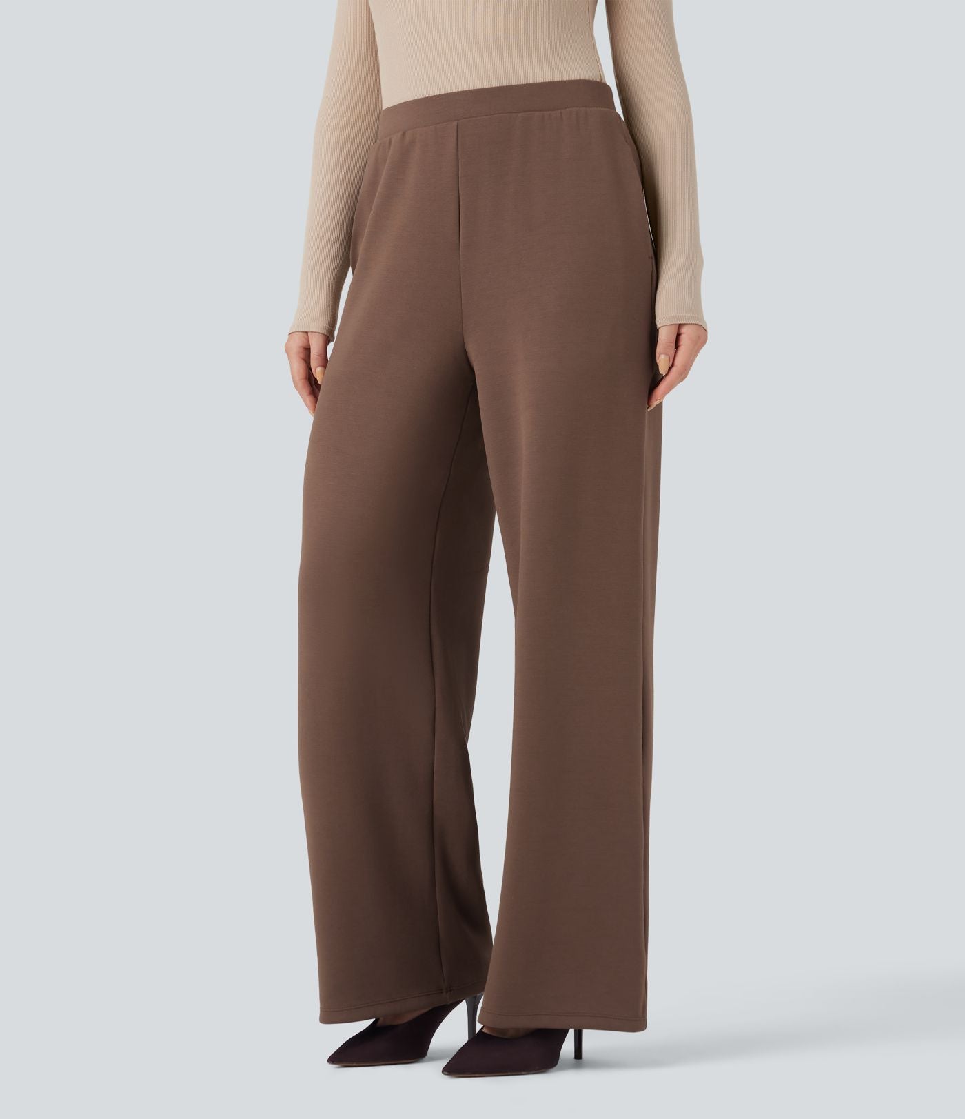 Pantalon de travail SpacerTek™ taille haute, jambe large, avec poches