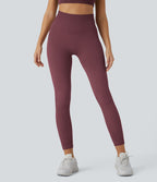 Legging d'entraînement gainant effet push-up taille haute côtelé doux sans couture OneForm Seamless Flow