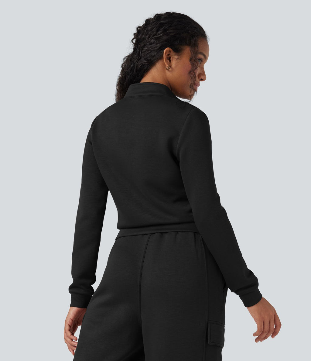 Veste de sport SpacerTek™ col montant, manches longues