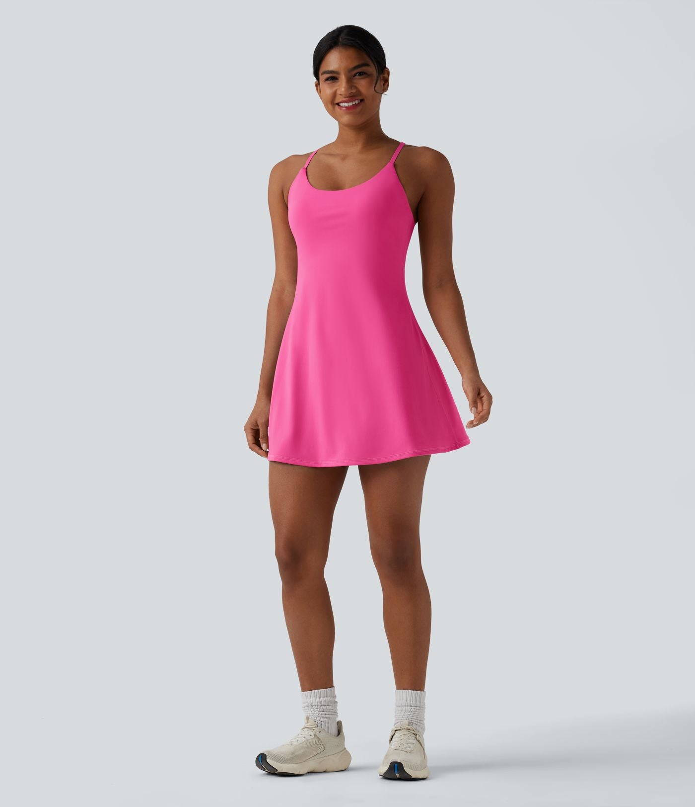 Robe sport SoftlyZero™ Plush ventre plat avec poches – Édition Easy Peasy