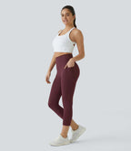 Legging corsaire d'entraînement gainant taille haute avec poches Halara UltraSculpt™