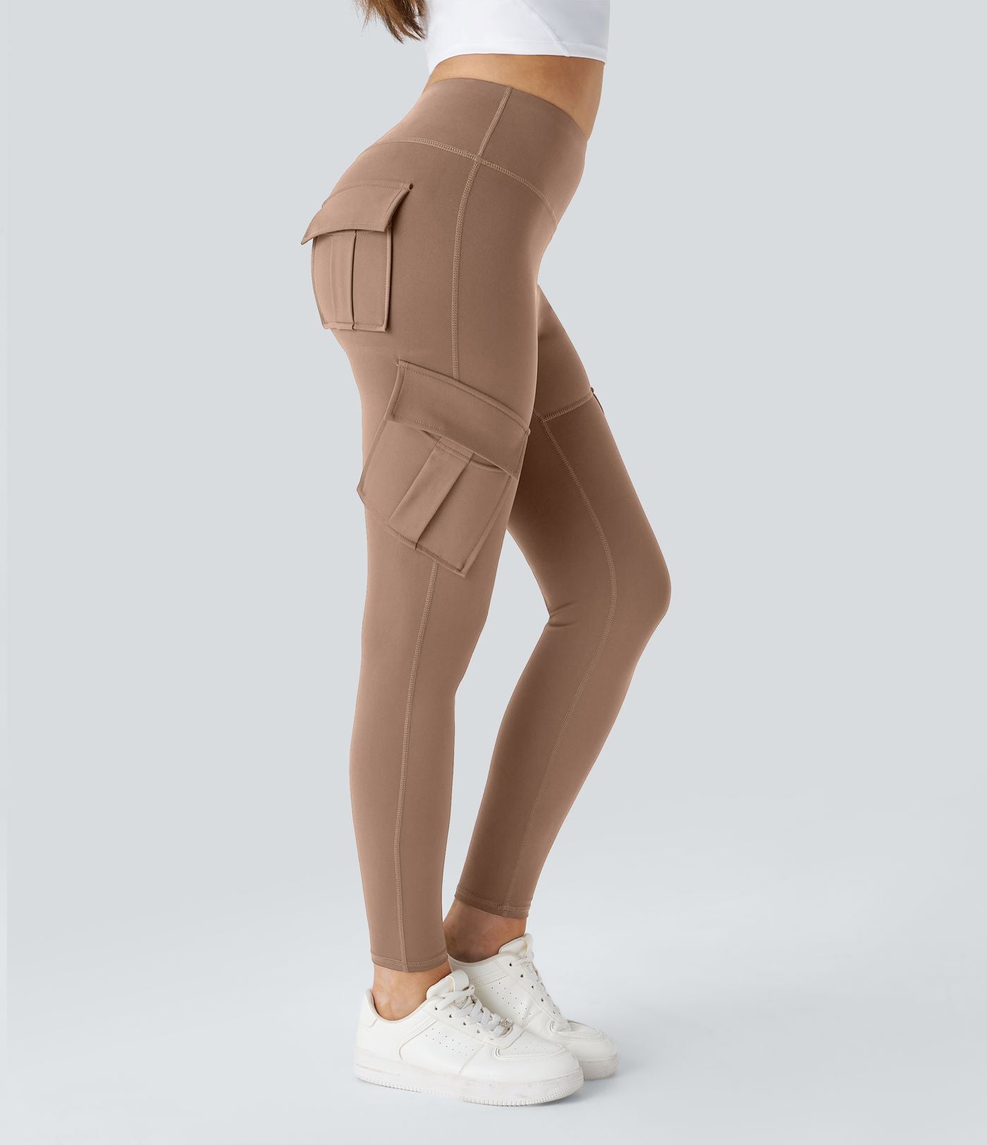 Legging yoga ajusté cargo taille haute DayStretch avec poches
