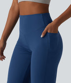 Jogging Halara Ultrasculpt™ taille haute gainant ventre plat avec poches