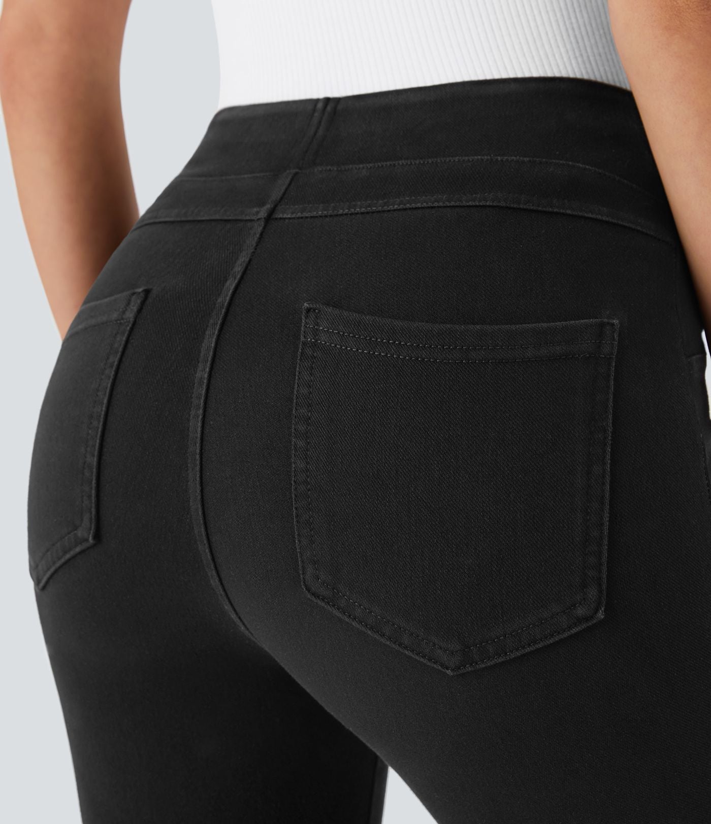 Legging en denim taille haute Halara Flex™ Denim Heat avec poches