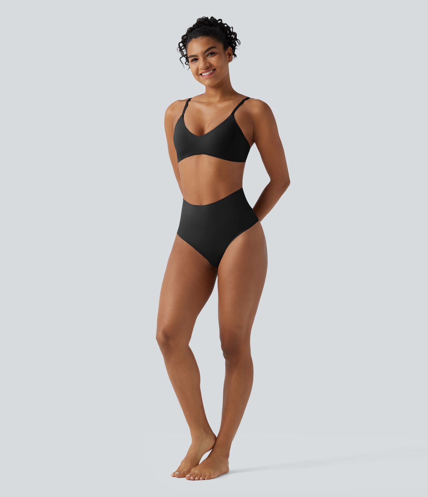 Bralette lounge à col en V