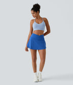 Jupe de tennis mini 2-en-1 quotidienne SoftlyZero™ Airy avec croisement, poche latérale et effet frais InstantCool, Lucid, protection solaire UPF50+