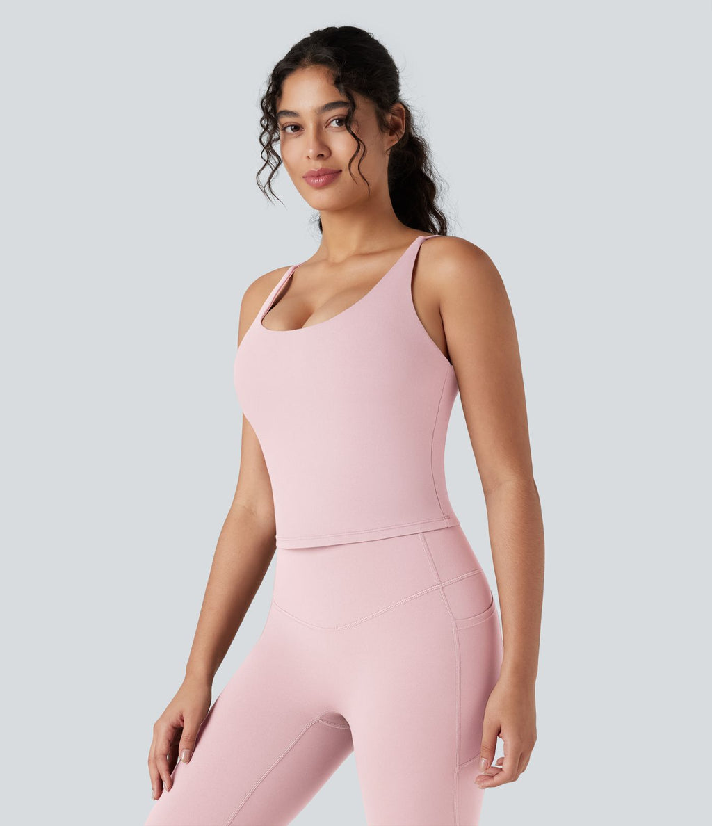 Débardeur yoga Halara UltraSculpt™ col U