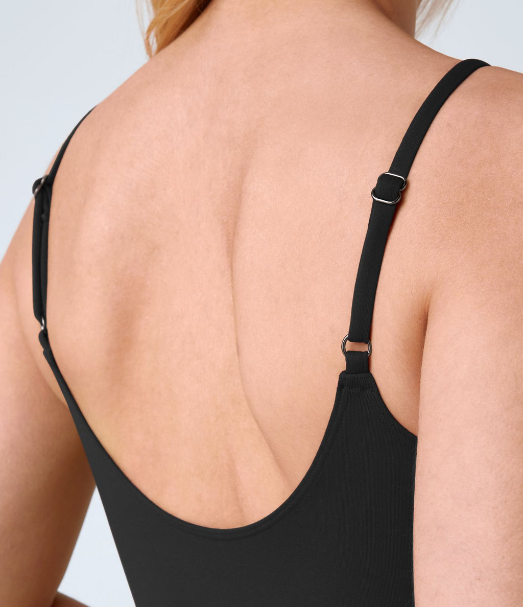 Robe de Vacances Fluide Bretelles Réglables Dos en U Torsadé Évas