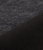 Sweat-shirt casual chiné col rond à manches longues avec surpiqûres