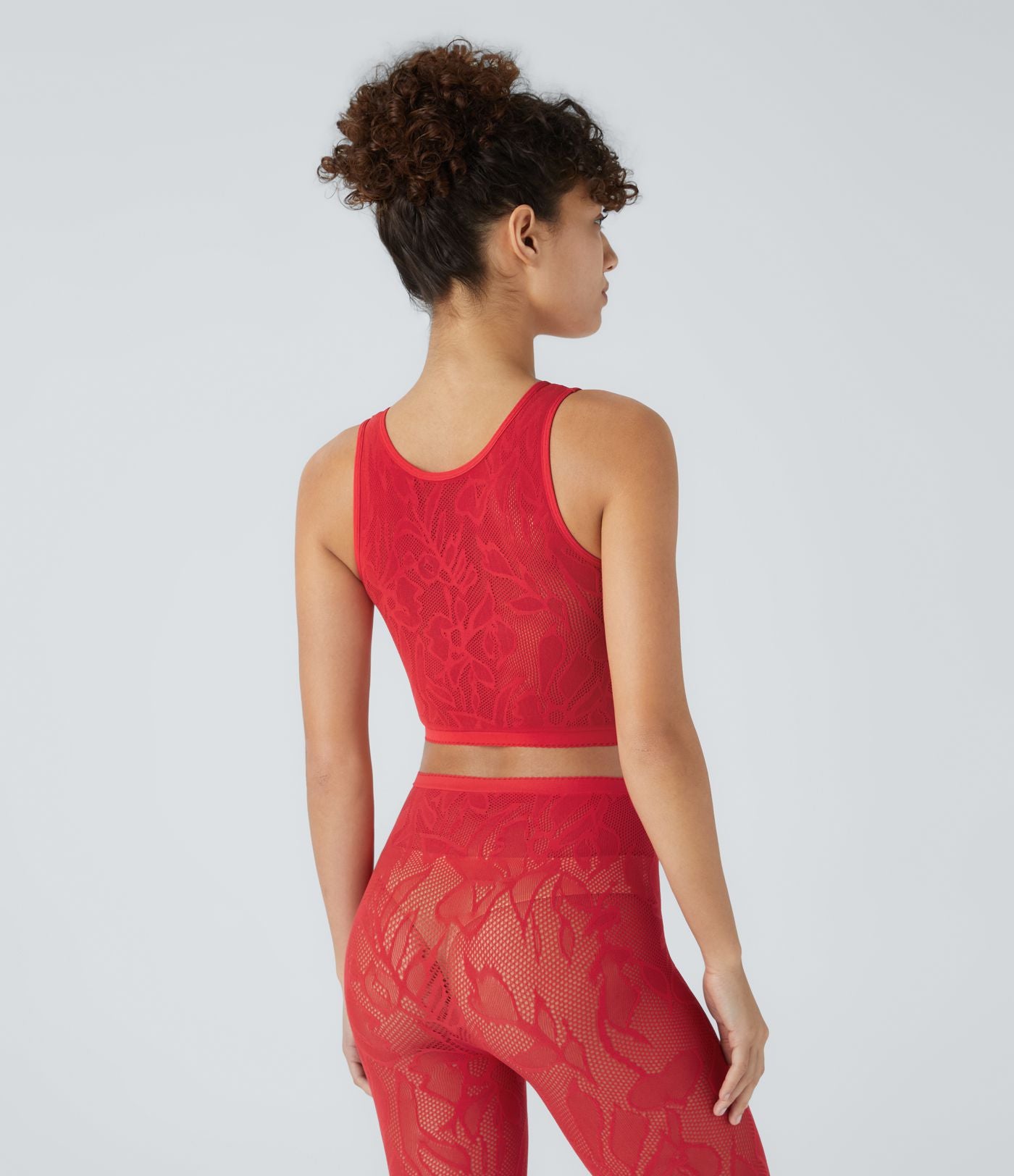 Débardeur court avec découpes sans couture OneForm Seamless Flow