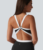Robe de tennis mini SoftlyZero™ Airy 2-en-1 color block à effet frais InstantCool, brassière intégrée et poches, accès facile Easy Peasy