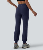 Jogging danse SoftlyZero™ croisé taille haute avec poches - UPF50+