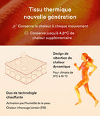 Top casual chaud push-up à manches longues - Bonnet A/B