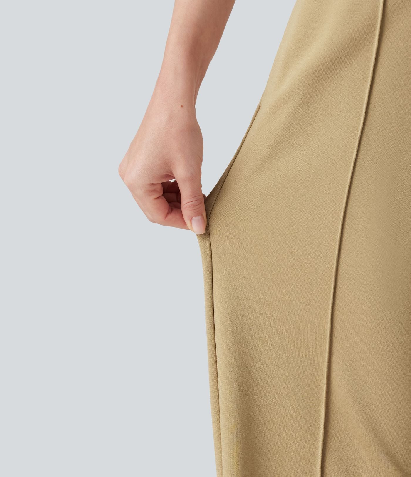 Pantalon de travail droit taille haute Halara Flex™ avec poches