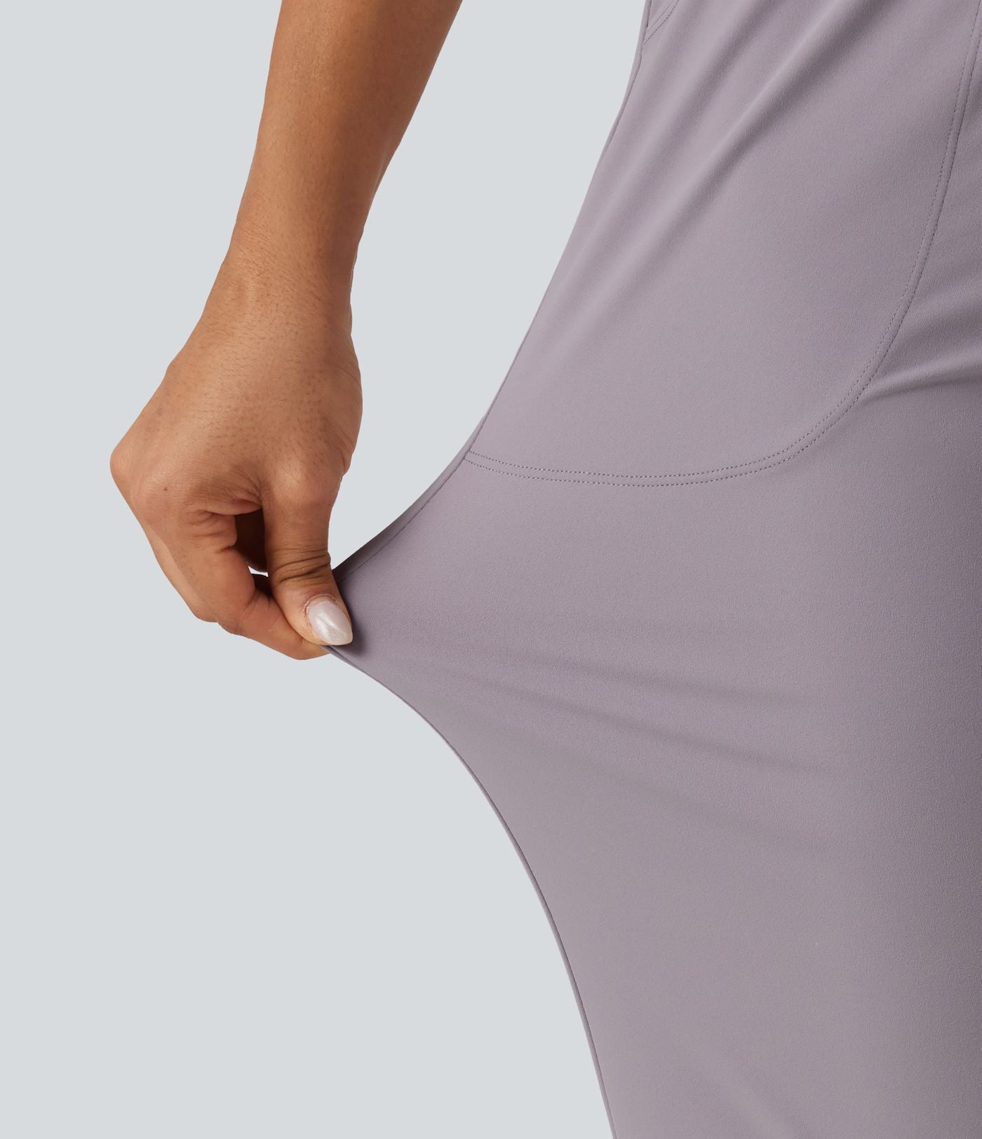 Pantalon de jogging de yoga Halara UltraSculpt™ taille haute, à cordon de serrage et fronces, avec poches